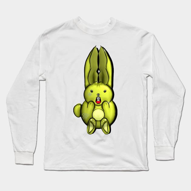 Big rabbit Long Sleeve T-Shirt by Nourelyakine_art